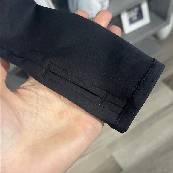 ALO Airlift Winter Warm 1/4 Zip Long Sleeve NWT XS Black Compression Ski Fleece - Picture 5 of 10